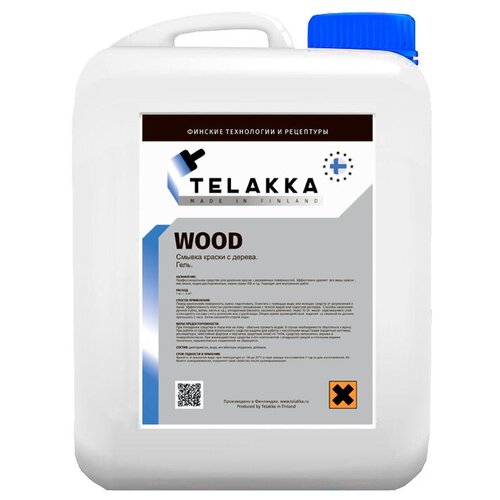 фото Смывка для краски с дерева telakka wood 1 кг