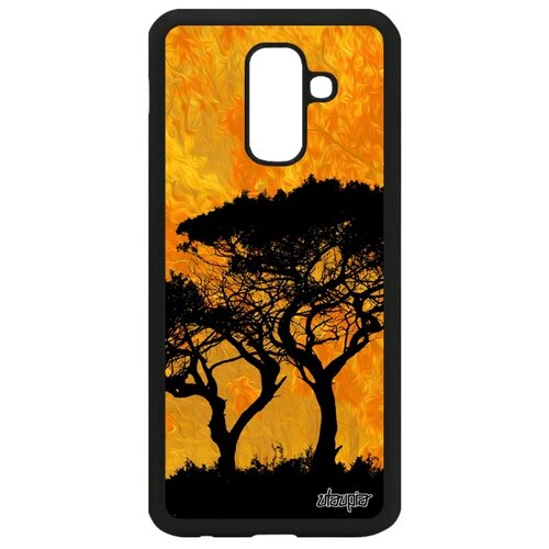 фото Чехол на смартфон galaxy a6 plus 2018, "гренадил" дерево природа utaupia