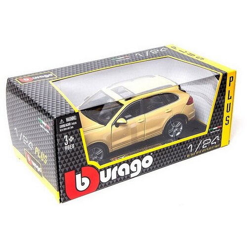 Машинка BB 18-21056 1 24 PORSCHE CAYENNE TURBO YELLOW (12), 4893993210565