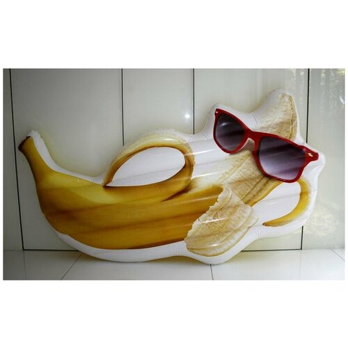 Матрас надувной для плавания в виде банана, 180х95 см, 1 шт.