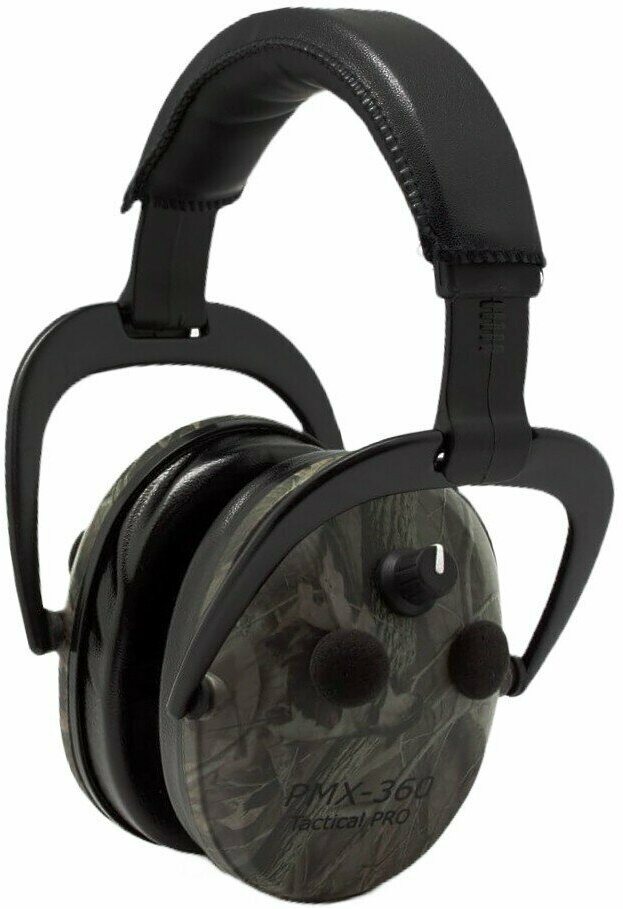 Наушники активные стрелковые PMX Tactical Pro PMX-360 3D Sound 24-80 ДБ Realtree