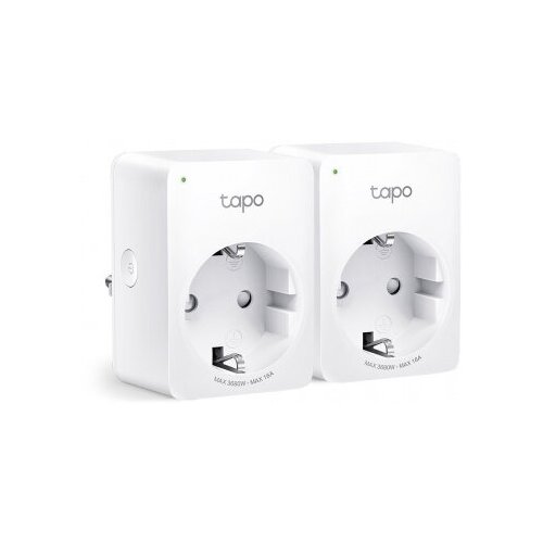 Умная розетка TP-Link Tapo P110(2-pack) EU VDEBT Wi-Fi белый