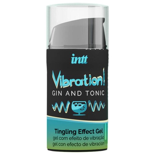 Жидкий вибратор Intt Vibration Gin & Tonic, 15 мл