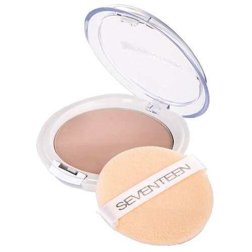 Пудра компактная для лица Seventeen Natural Silky Transparent Compact Powder SPF15 т.03 10 г