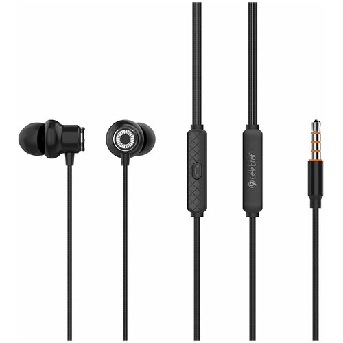 Наушники внутриканальные Celebrat D5 12 м цвет черный 43600₽