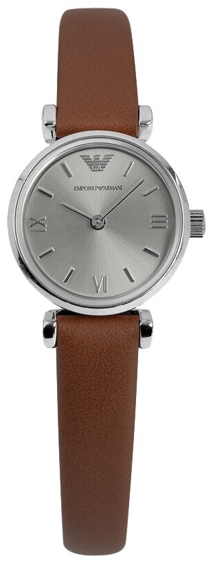 Наручные часы EMPORIO ARMANI, серый, коричневый