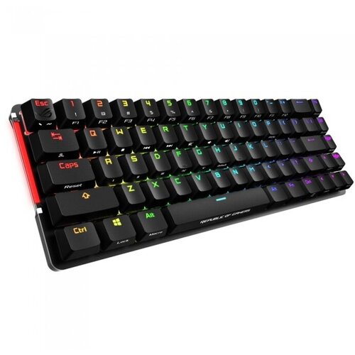 ROG Falchion Keyboard Wireless (2.4G/USB) Cherry MX RGB 305x101x38mm 520g (027539) (90MP01Y0-BKRA01)