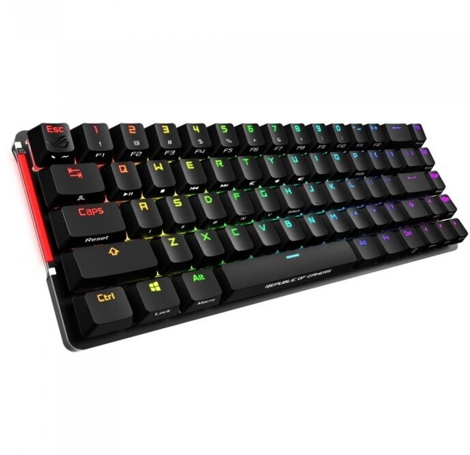 ROG Falchion Keyboard Wireless (2.4G/USB) Cherry MX RGB 305x101x38mm 520g (027539) (90MP01Y0-BKRA01)