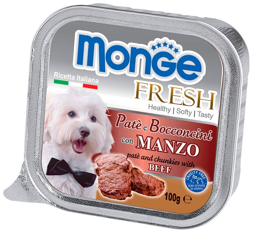     Monge Fresh PATE e BOCCONCINI con MANZO, , 10 .  100 