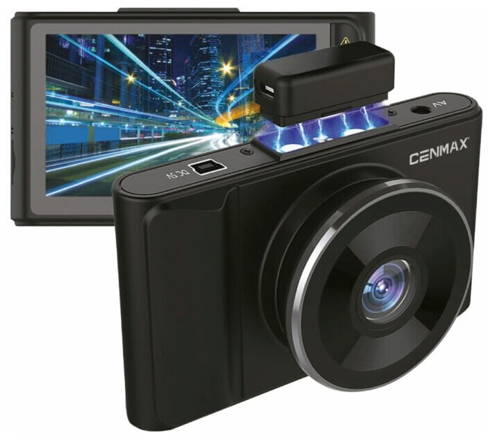 Видеорегистратор Cenmax FHD-500 черный 12Mpix 1080x1920 1080p 170гр. GP6248