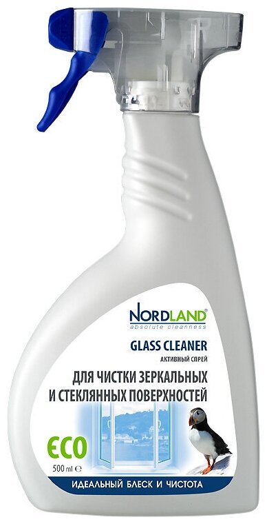 Glass Cleaner для чистки зеркальных и стеклянных поверхностей Nordland