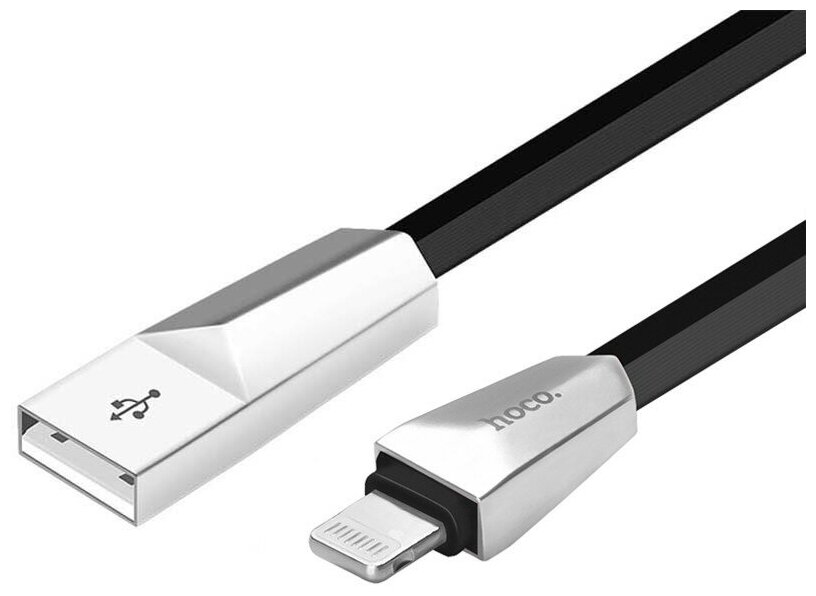 Кабель USB - Lightning 1.2м Hoco X4 Rhombic - Черный