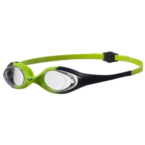 Очки для плавания arena Spider Jr 92338, navy/clear/citronella очки для плавания arena spider blue clear clear