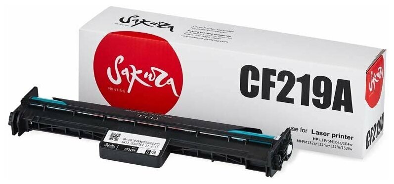 Фотобарабан CF219A для HP LaserJet M132A, M104A, M132MW, M132FN, M104W Sakura