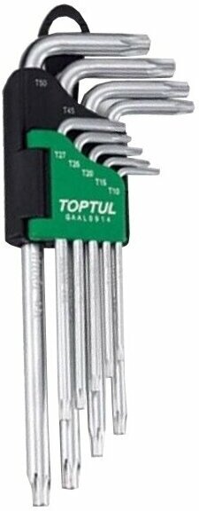 Набор инструментов Toptul Torx T10-Т50 9шт GAAL0914