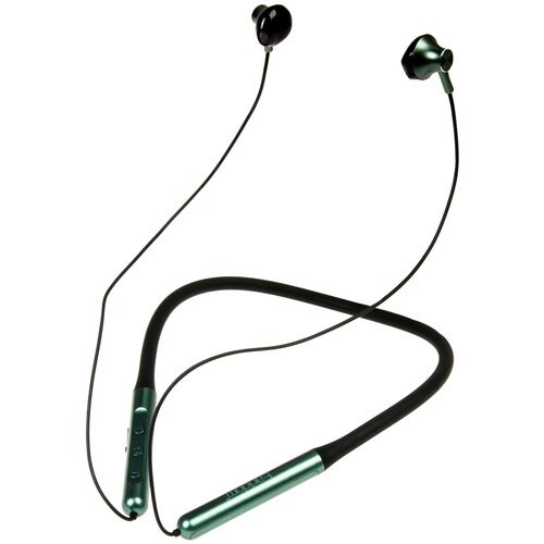 Наушники Earldom ET-BH100 Bluetooth внутриканальные с микрофоном зелёные 119900₽