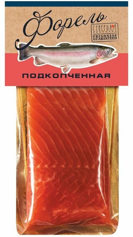 Форель Моремания филе подкопченная, 180г