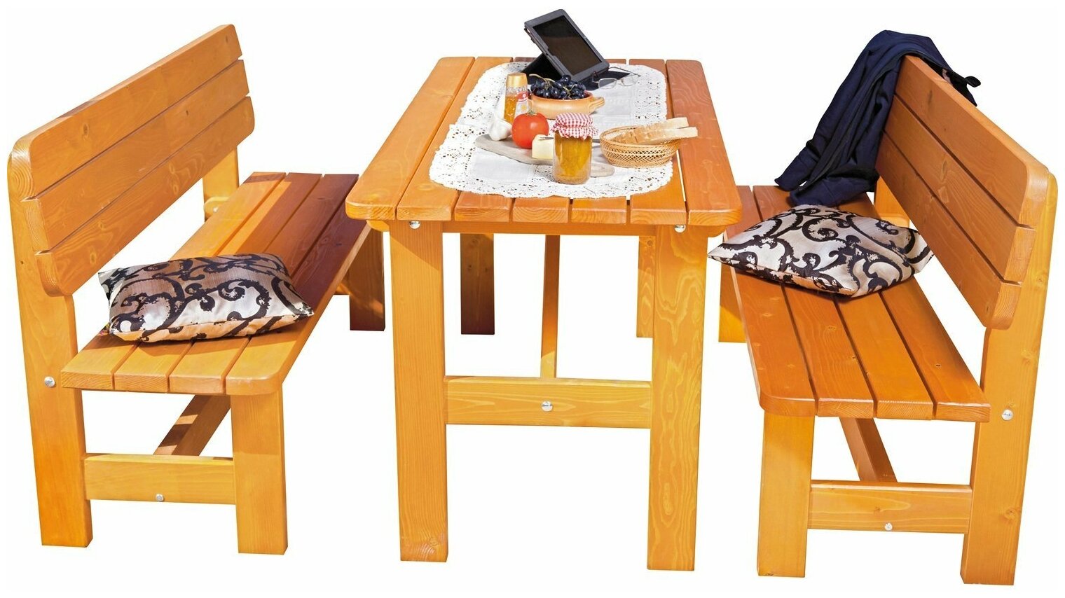Комплект мебели ФОТОН Берген (стол 2 скамьи)