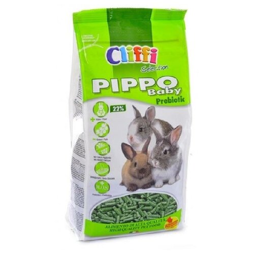 Cliffi (Италия) Корм для крольчат и молодых кроликов пребиотик (Pippo Baby Prebiotic SELECTION) PCRA041 | Pippo Baby Prebiotic SELECTION 0,9 кг 34061 (1 шт)