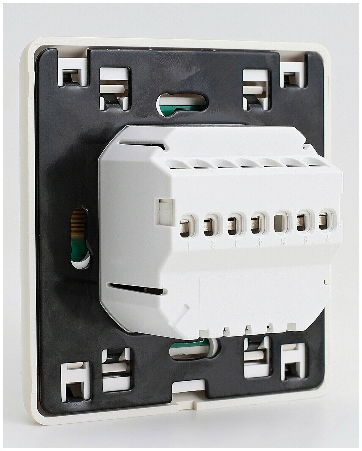 Электрический теплый пол NUNICHO 0,5 м2 с сенсорным бежевым терморегулятором в комплекте, 150 Вт/м2 двужильный экранированный - фотография № 14