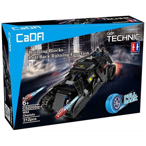 конструктор double eagle cada technic c51006w полицейский круизер 430 дет Конструктор Double Eagle CaDA Technic C52005W Дикая колесница, 212 дет.