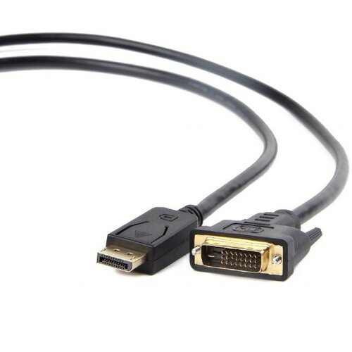 bion expert переходники bion переходник с кабелем displayport vga 20m 15f длинна кабеля 15 см позолоченные контакты черный bxp a dpm vgaf 015 Bion Кабель DisplayPort - DVI, 20M/24+1M, позолоченные контакты, 1,8м, черный [BXP-CC-DPM-DVIM-018]