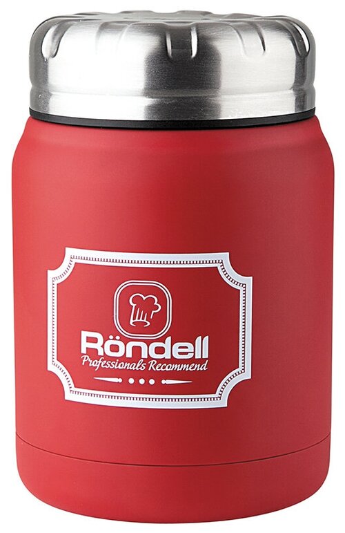 Термос для еды Rondell Picnic, 0.5 л, красный