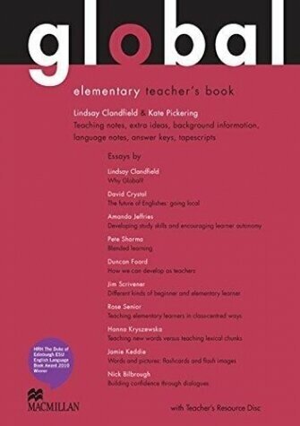 Книга Global Elementary Teacher's Book + Resource CD Pack Elementary - фото №1