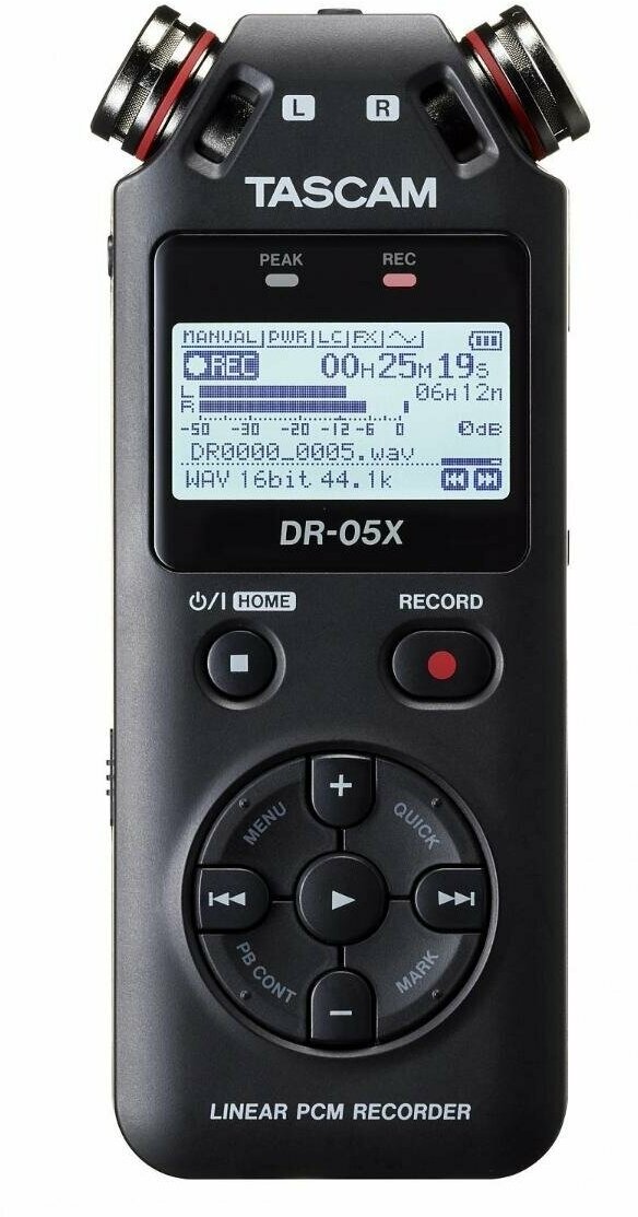 Портативный цифровой диктофон Tascam DR-05x