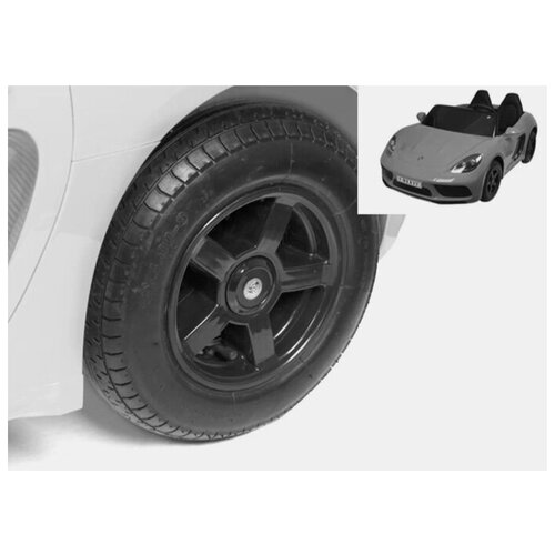 Колесо для детского электромобиля Rivertoys Porsche Cayman T911TT колесо резиновое eva для детского электромобиля mercedes benz g65