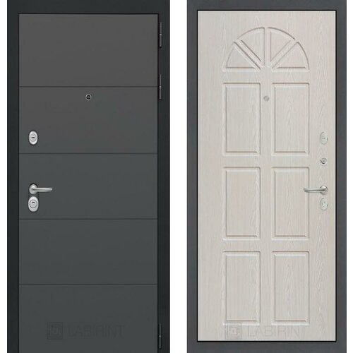 Входная дверь Labirint Art 15 Алмон 25 (Винорит) 880x2050, открывание правое входная металлическая дверь лабиринт лайн white 15 алмон 25