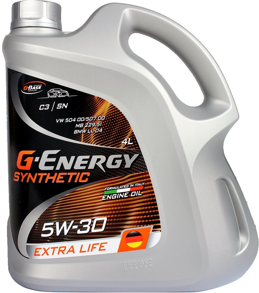 Синтетическое моторное масло G-Energy Extra Life 5W-30