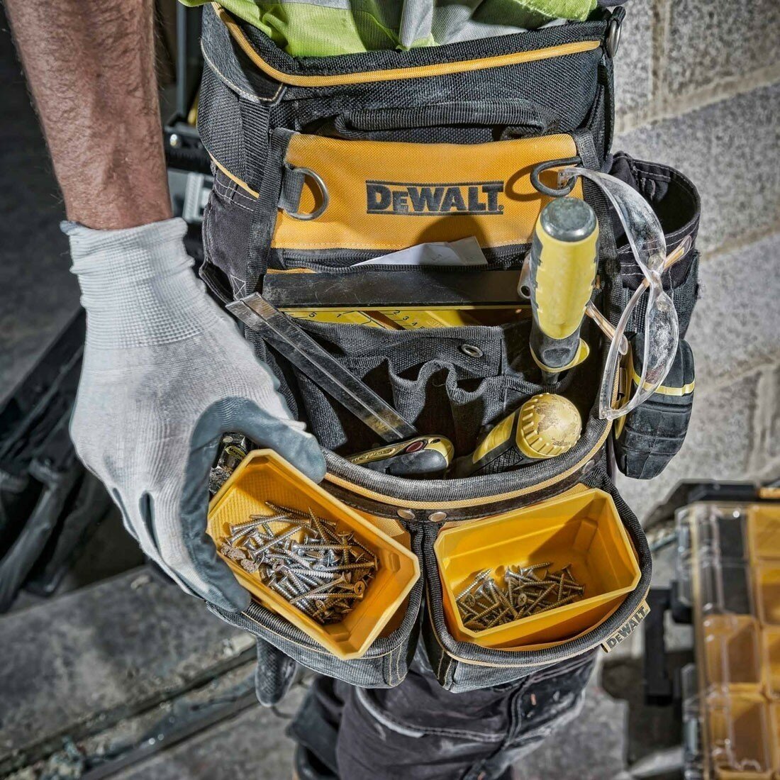 DeWalt сумка поясная для гвоздей DWST1-75650 - фото №12