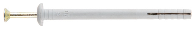 Дюбель-гвоздь 6х40 мм полипропилен гриб STARFIX 200 штук (SMC3-82198-200)