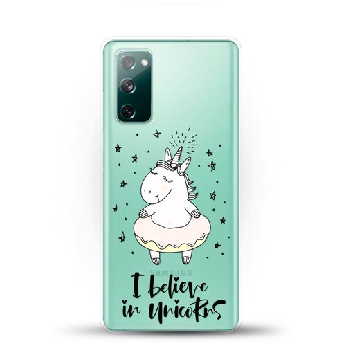 фото Силиконовый чехол единорог на samsung galaxy s20fe (fan edition) andy & paul