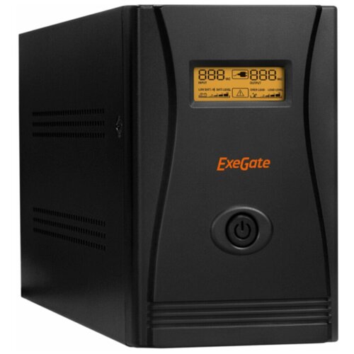 фото Exegate ep285583rus ибп specialpro smart llb-800.lcd.avr.c13.rj.usb <800va 480w, lcd, avr, 4 iec-c13, rj45 11, usb, black>