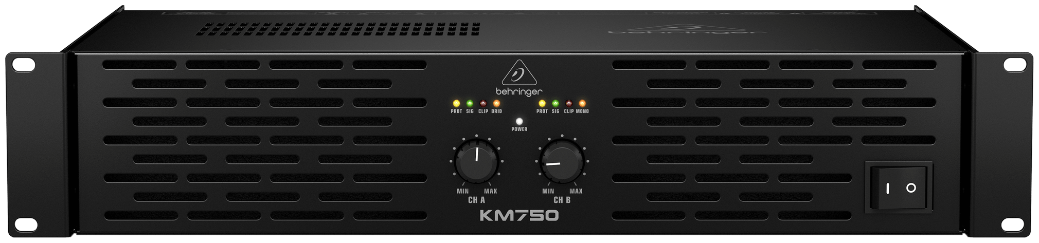 Behringer KM750 усилитель 2-канальный