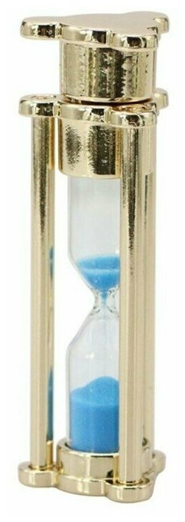 Подарочный USB-накопитель песочные часы золото с синим песком оригинальная флешка 16GB