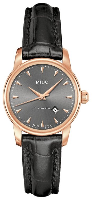 Наручные часы Mido Baroncelli M7600.3.13.4, золотой, серый