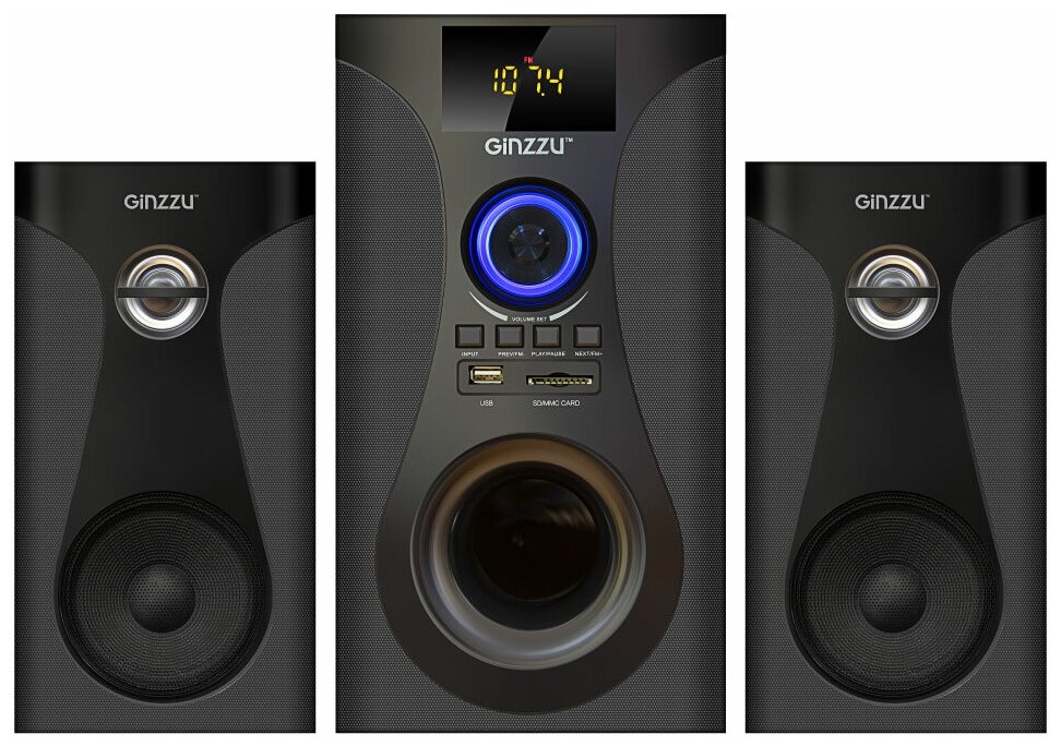 Аудиосистема Ginzzu GM-425