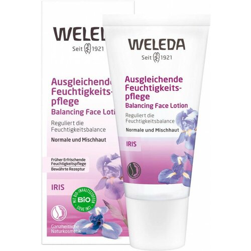 Освежающий увлажняющий крем-уход Weleda, 30 мл weleda iris освежающий дневной крем уход для лица шеи и области декольте 30 мл