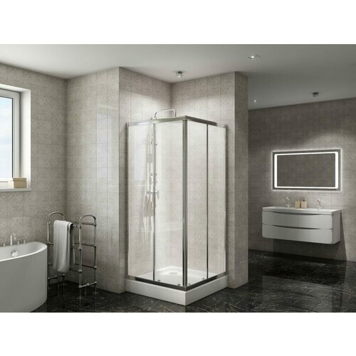 Душевой уголок Belbagno DUE-A-2-90-C-Cr