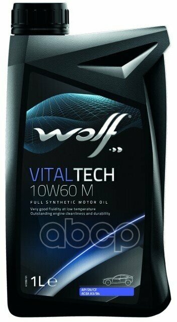 Wolf Масло Моторное Vitaltech 10W60 M 1L