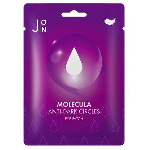 J:on Патчи тканевые против темных кругов - Molecula anti-dark circles eye patch, 12мл