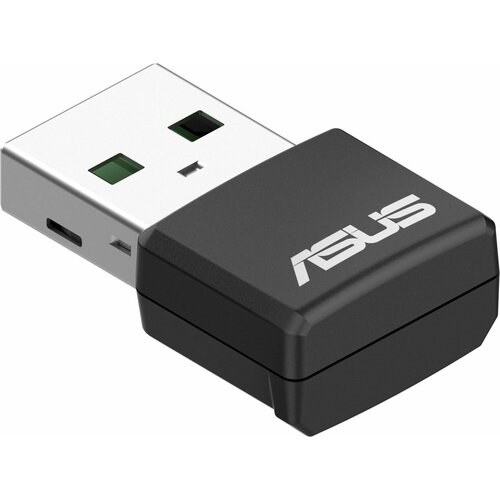 Сетевой адаптер Wi-Fi Asus USB-AX55 NANO AX1800 USB 2.0 сетевой адаптер wi fi asus usb n10 nano