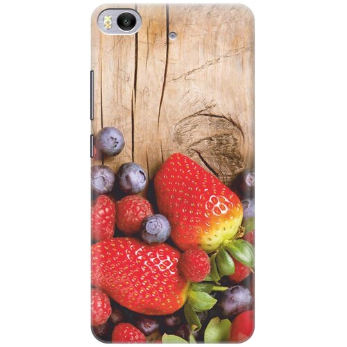 фото Cиликоновый чехол на xiaomi mi 5s / сяоми ми 5 эс с принтом "дерево фруктов" gosso