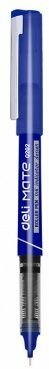 Ручка Deli роллер Mate (EQ20230) d=0.5мм син. черн. сменный стержень стреловидный пиш. наконечник линия 0.35мм резин. манжета