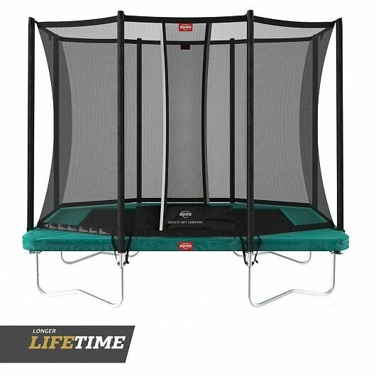 Батут BERG Ultim Favorit Regular 280 Green + Safety Net Comfort