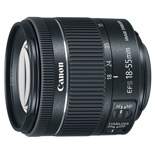 Объектив Canon EF-S 18-55mm f/4-5.6 IS STM черный