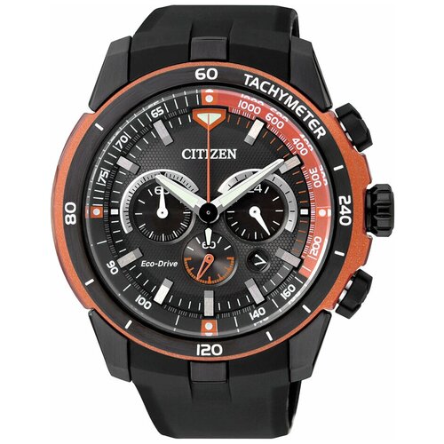 Наручные часы CITIZEN Eco-Drive, черный